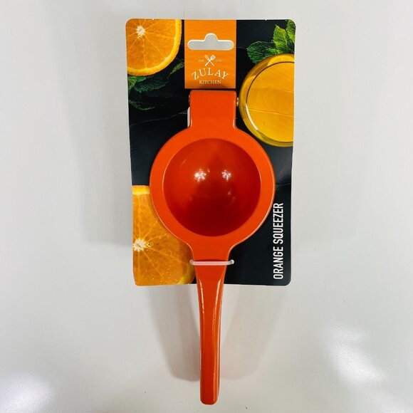 Zulay Kitchen Orange Handheld Citrus Juicer With Durable Metal Design - Picture 2 of 4